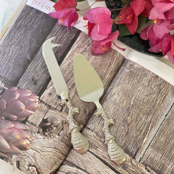 Coral Cheese Knife Set - Image 2