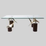 Ferox Center Table , modern centre table designs​ , round center table , side table lamp price in Pakistan , center table design , center table​
