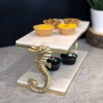 Prata 2 Tier Platter by CREO – Stylish Pakistan Display