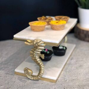 Prata 2 Tier Serving Platter