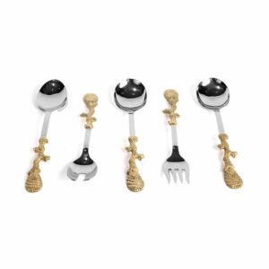 Coral Serving Spoon Set 5pcs
