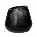Linea Floor Planter Black – Modern Floor Planter