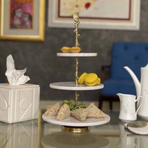 Coral 3 Tier Serving Platter