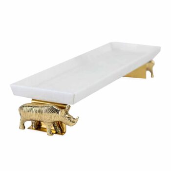 Rhino Platter, snack platter tray, serving platter organizer, serving platter set​, luxury serveware, serving platters