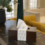 Lignum Tissue Box – Elegant Wood Design for Pakistan