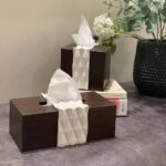 Lignum Tissue Box – Elegant Wood Design for Pakistan