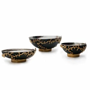 Nigrum Serving Bowls