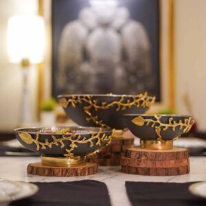 Nigrum Serving Bowls