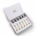 Dali Dessert Spoon Set 6pcs – Elegant Cutlery for Desserts