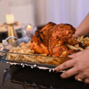 Flora Flat Deep Serving Tray